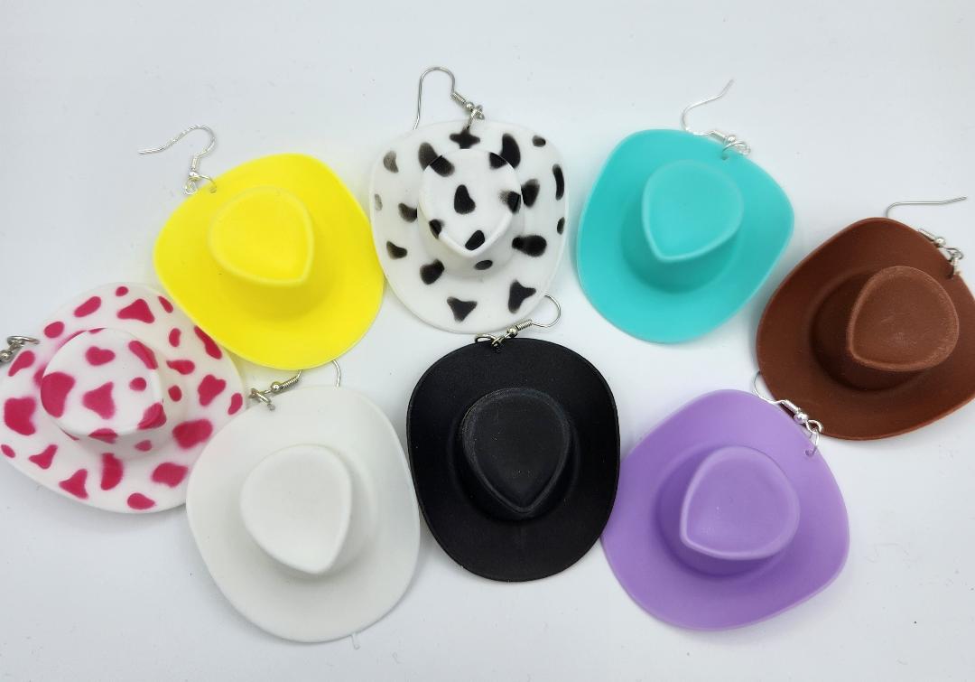 Cowboy Hat Earrings