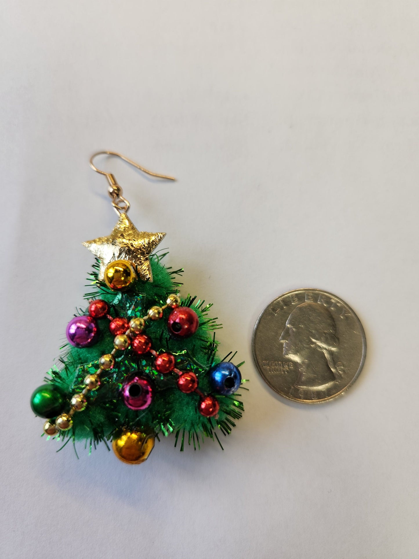 Vintage Christmas tree Earrings