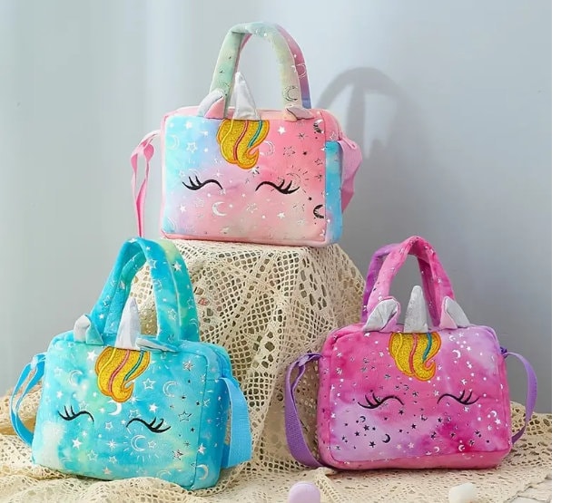 Personalized Tie Dyed Unicorn Bags