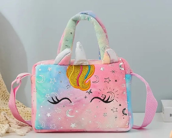 Personalized Tie Dyed Unicorn Bags