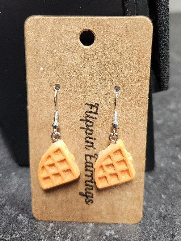 Waffle Earrings