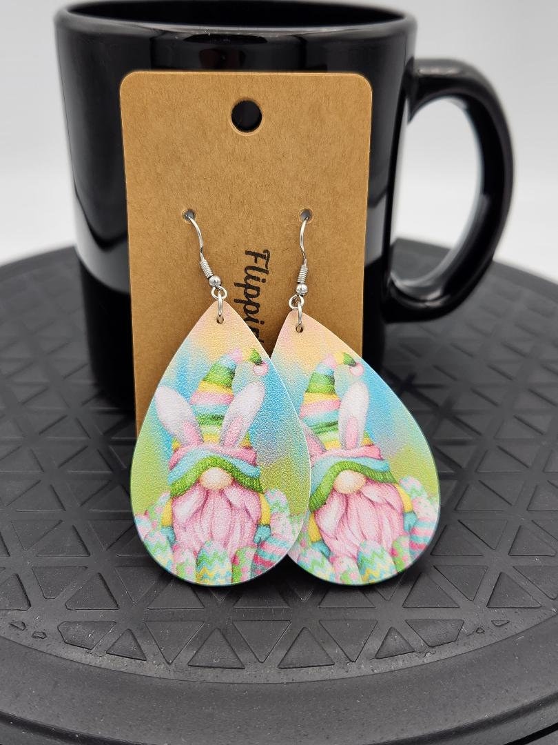 Easter Gnome Earrings