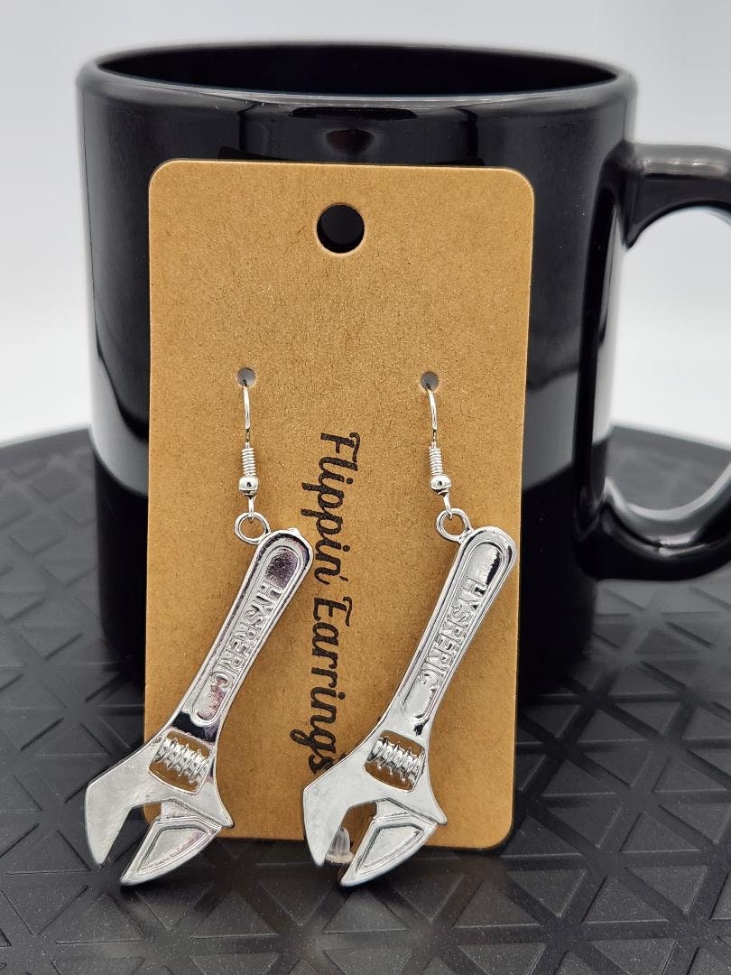 Wrench Earrings