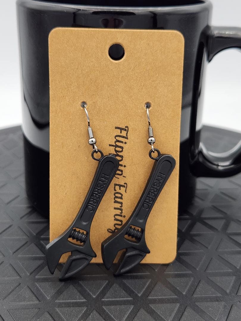 Wrench Earrings