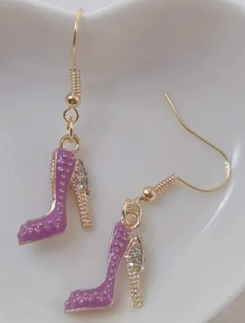 Cute High Heel Earrings *multiple colors*
