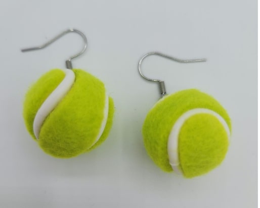Tennis Ball Earrings