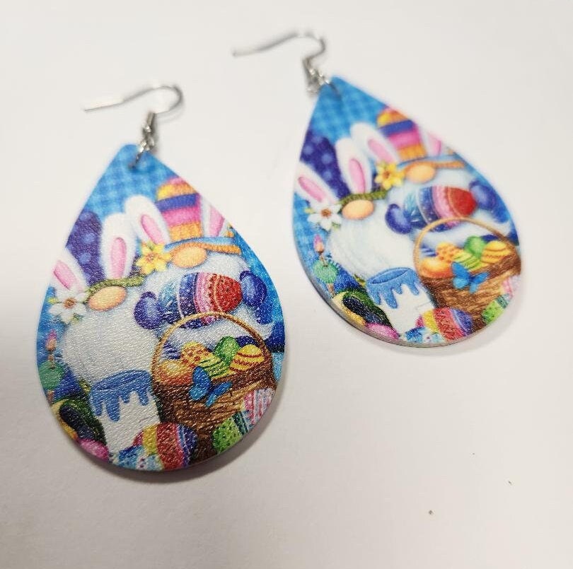 Easter Gnome Earrings #2
