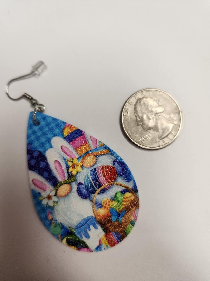 Easter Gnome Earrings #2