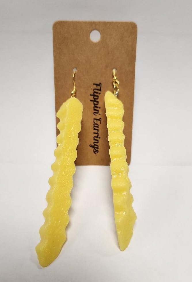 French Fry Earrings