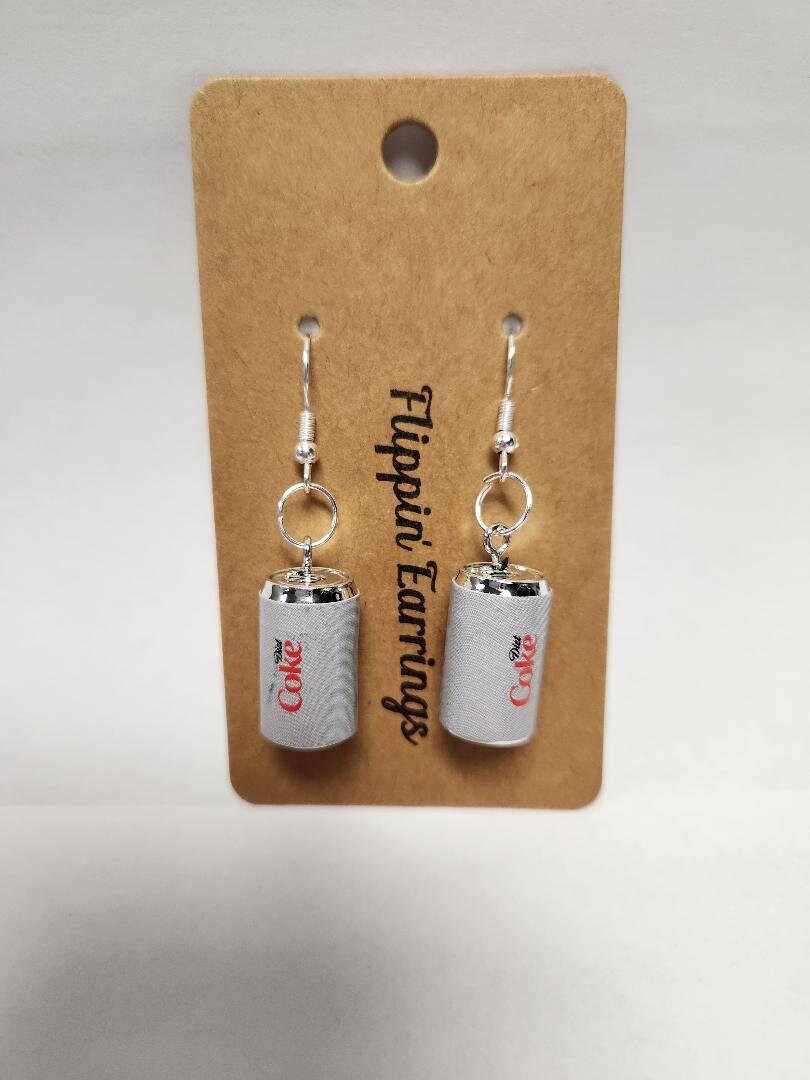 Cute Cola and Diet Cola Earrings