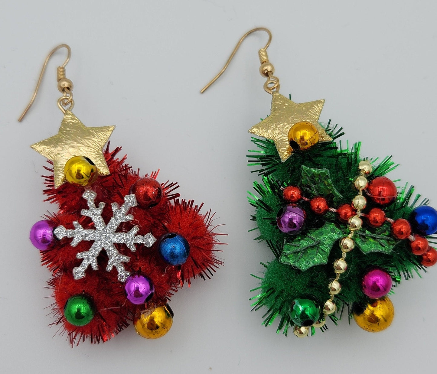 Vintage Christmas tree Earrings