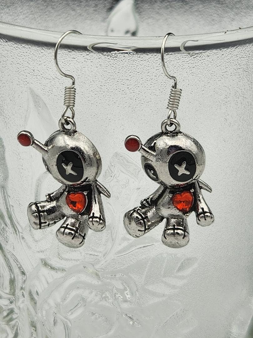 Voodoo Doll Earring