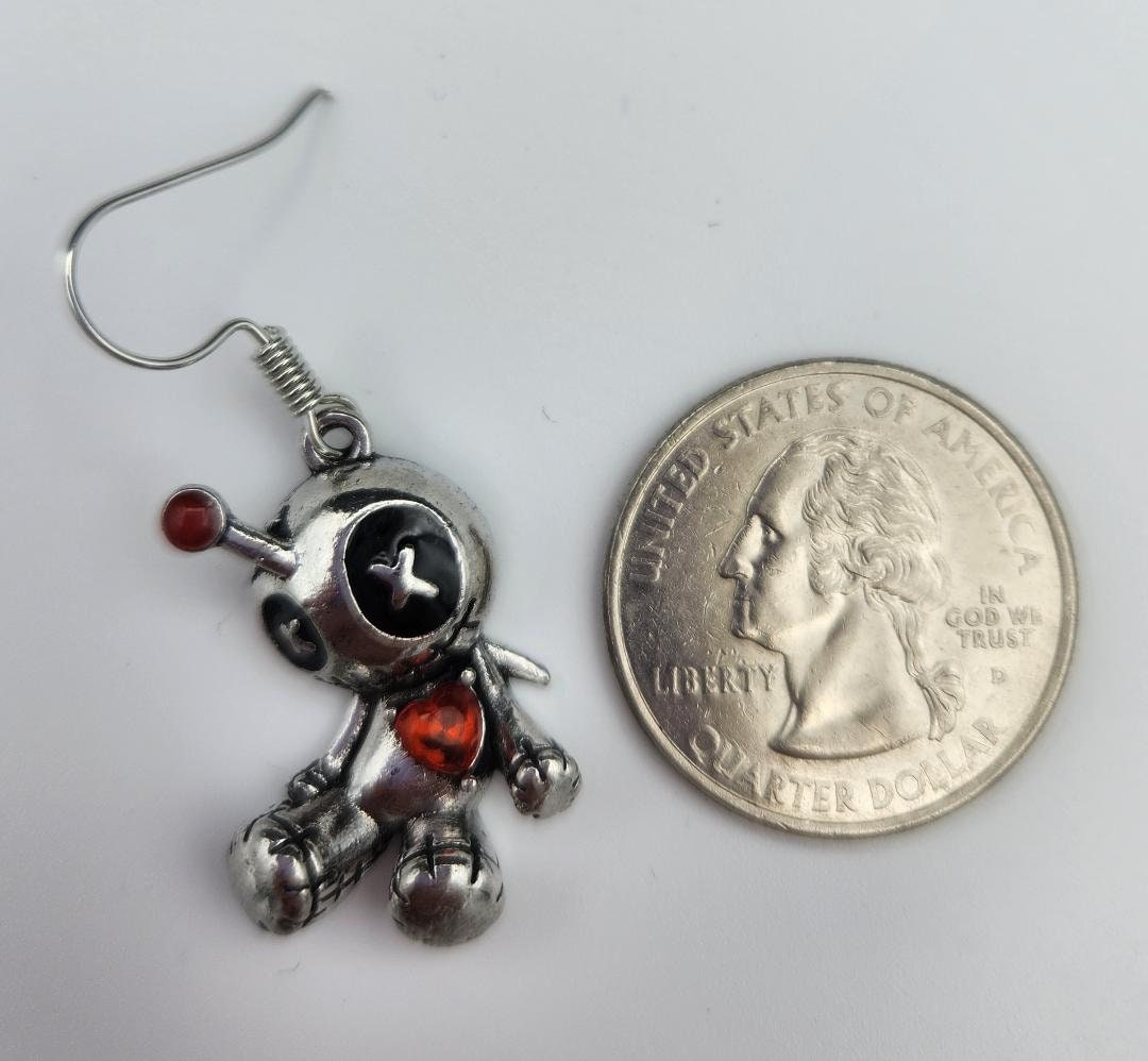 Voodoo Doll Earring