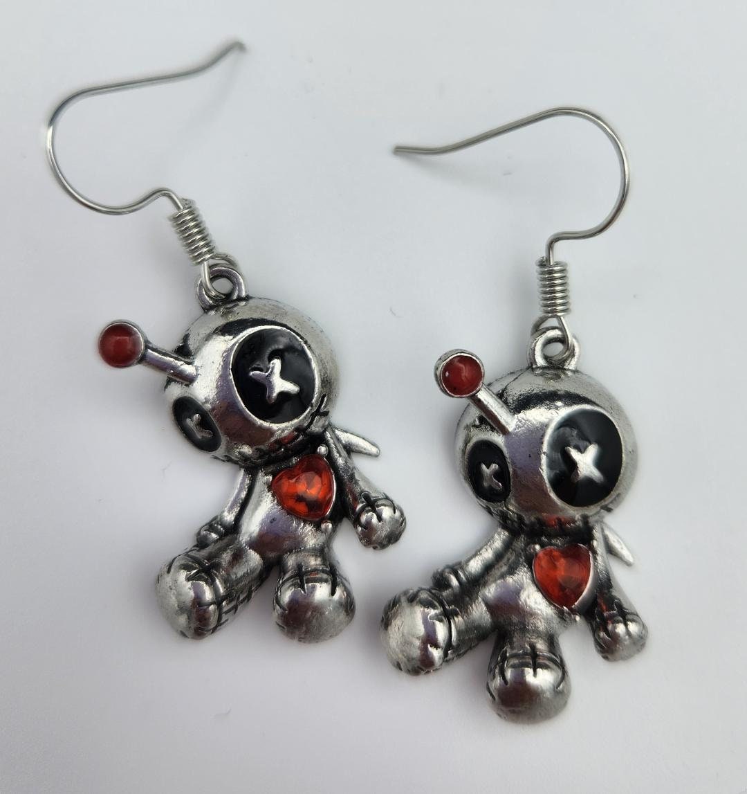 Voodoo Doll Earring