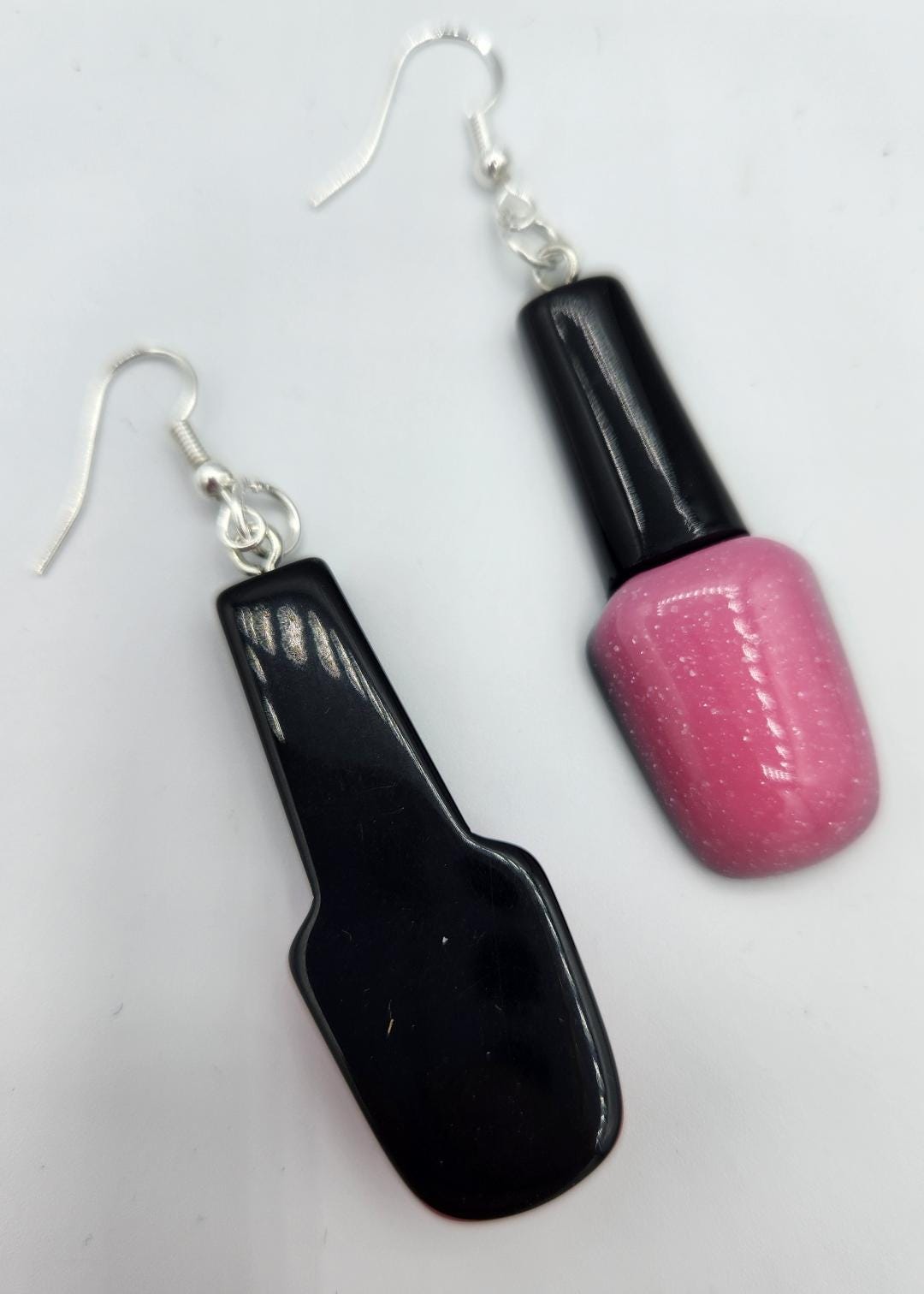 Bottle of Nail Polish Earring
