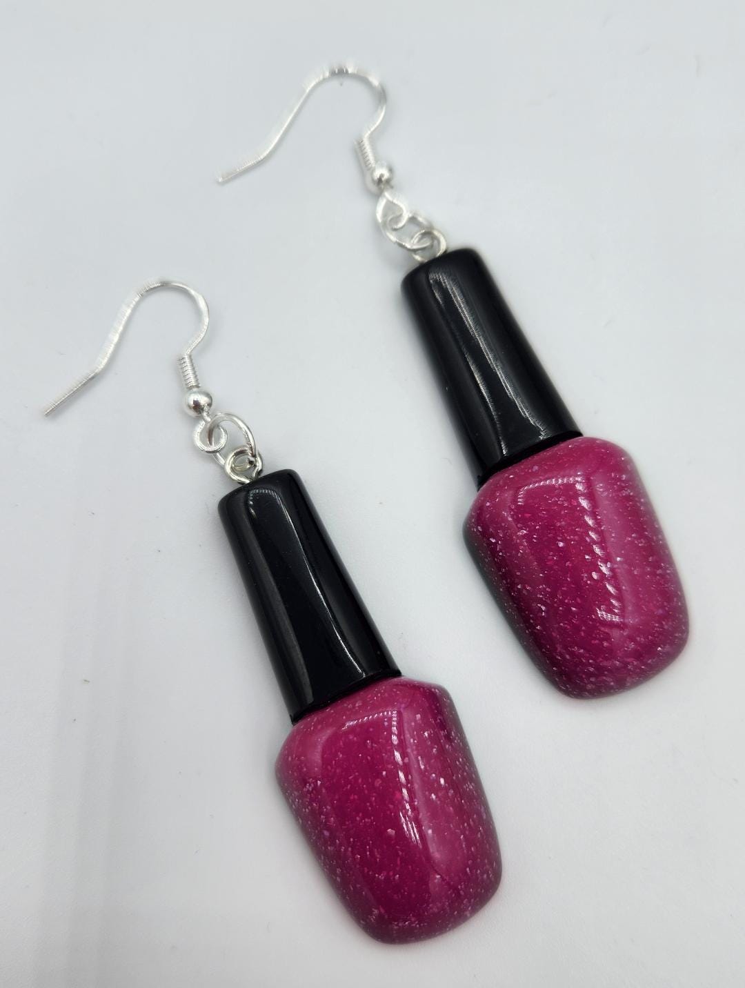 Bottle of Nail Polish Earring
