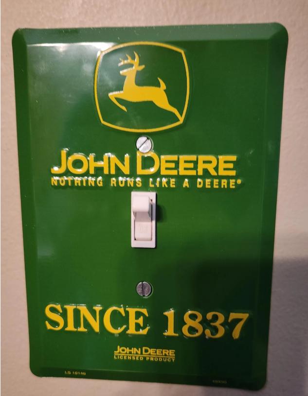 John Deere light Switch Cover