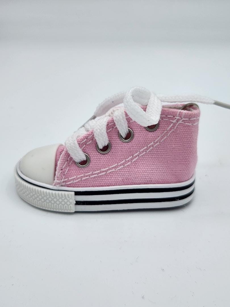 Canvas Tennis Shoe Keychain