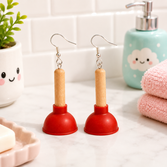 Plunger Earrings