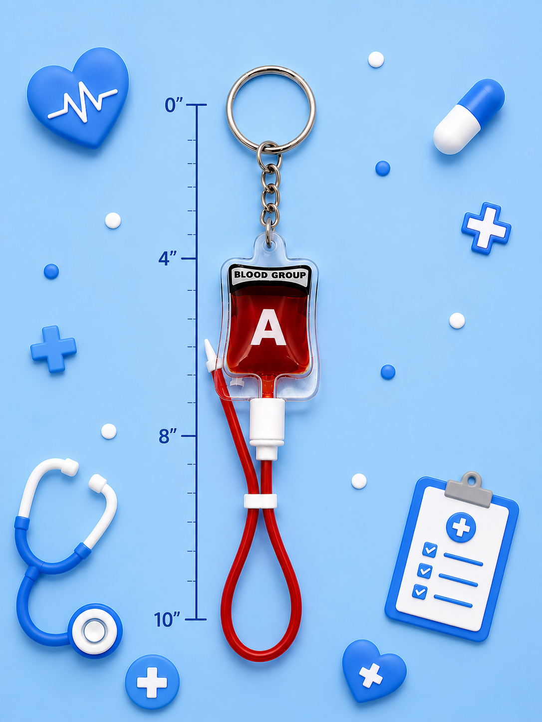 Blood Bag keychains