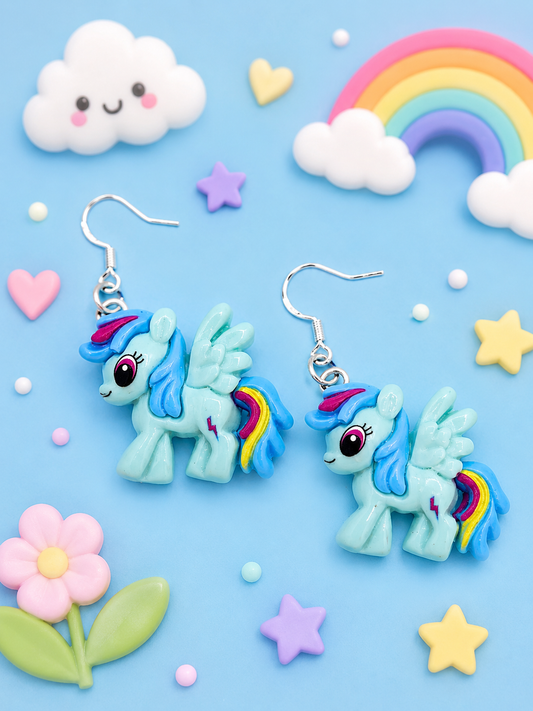 Pony Earrings