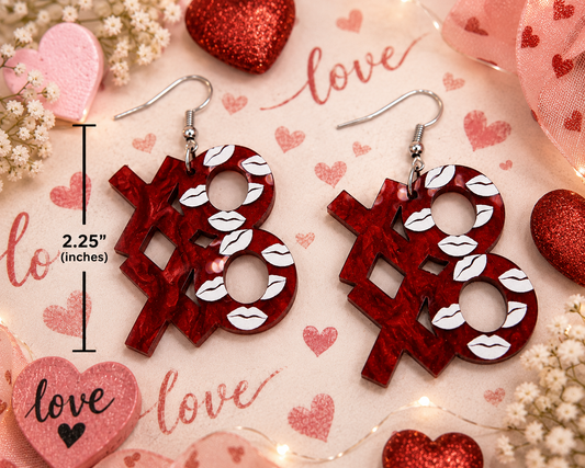 XO Kiss Earrings