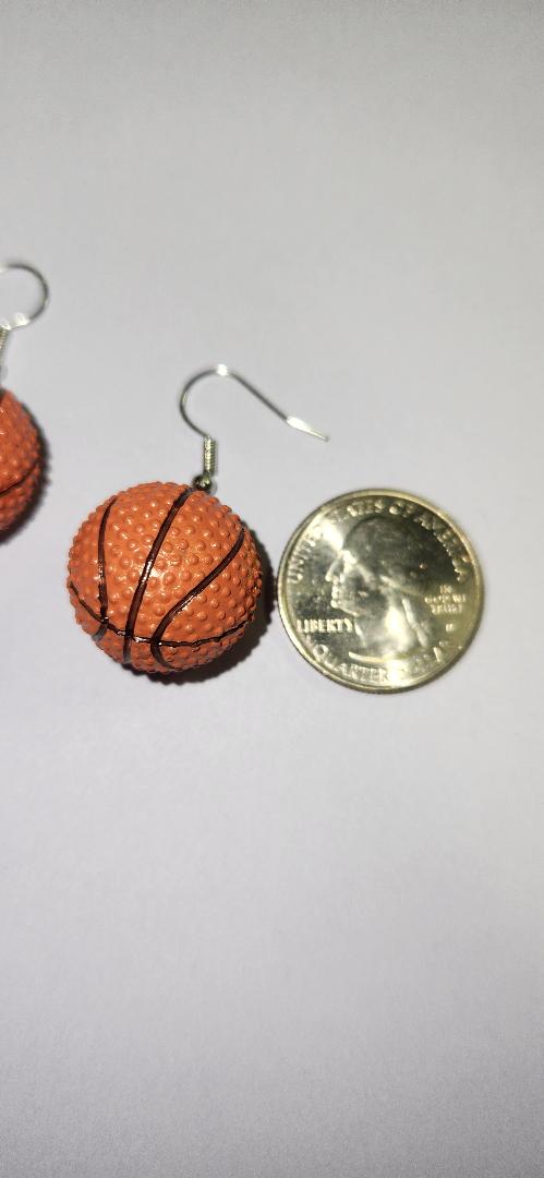 Basketball Earrings