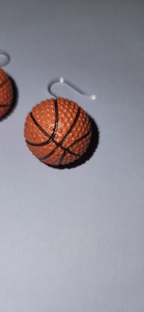 Basketball Earrings