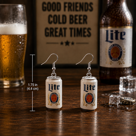 Lite Beer Earrings