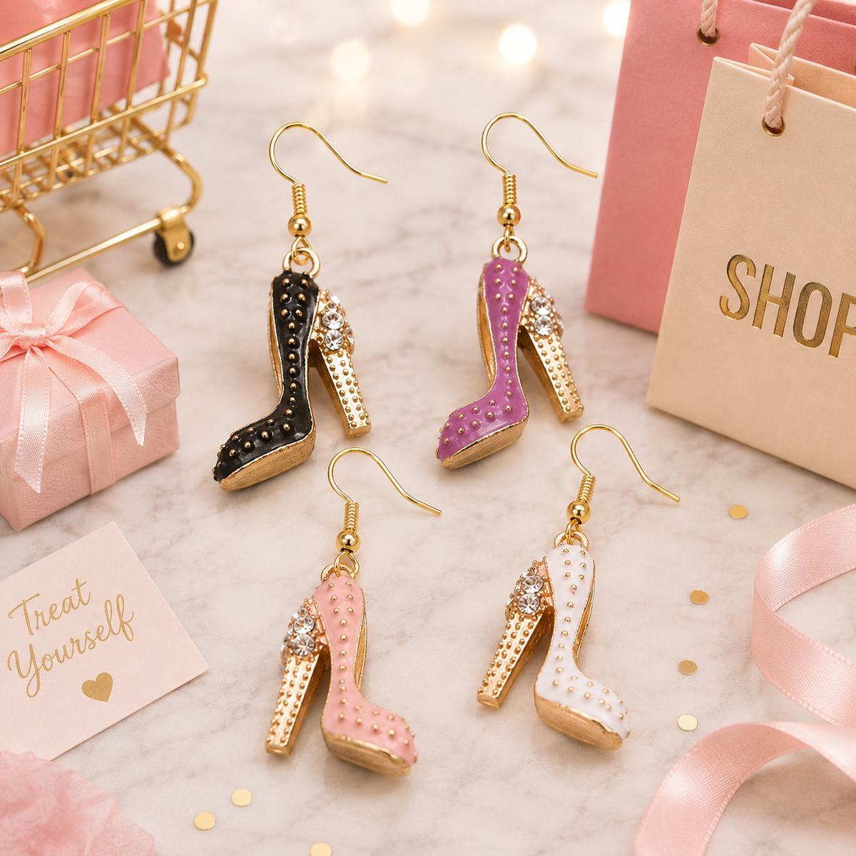 Fashionista Shoe Lover Earrings