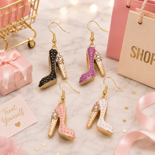 Fashionista Shoe Lover Earrings