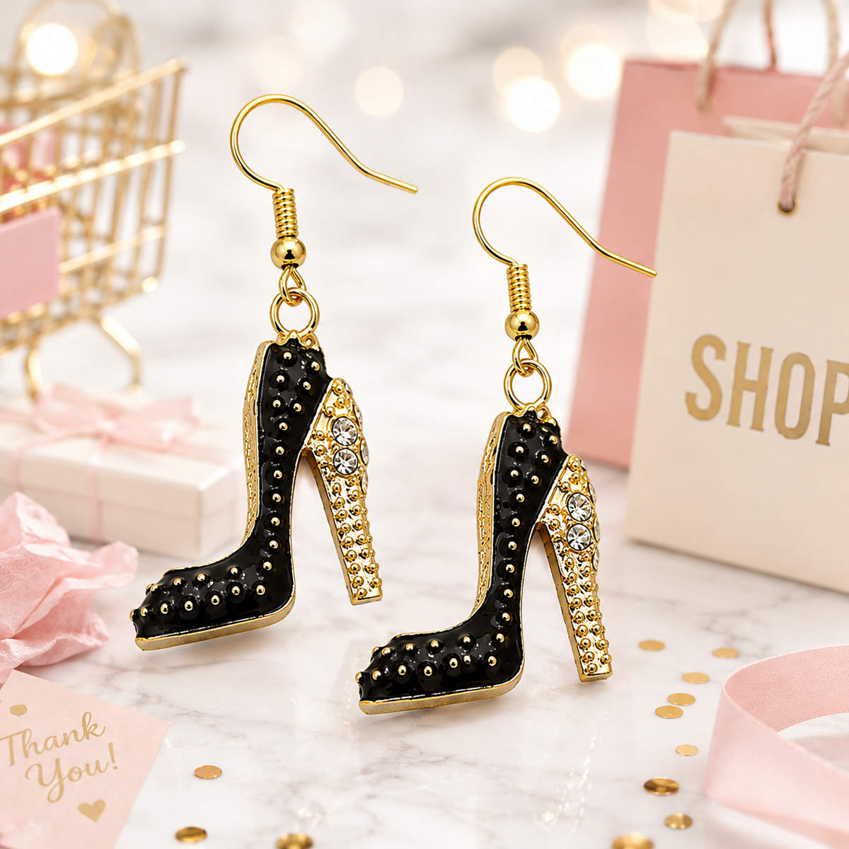 Fashionista Shoe Lover Earrings