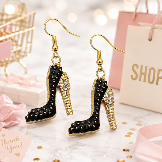 Fashionista Shoe Lover Earrings