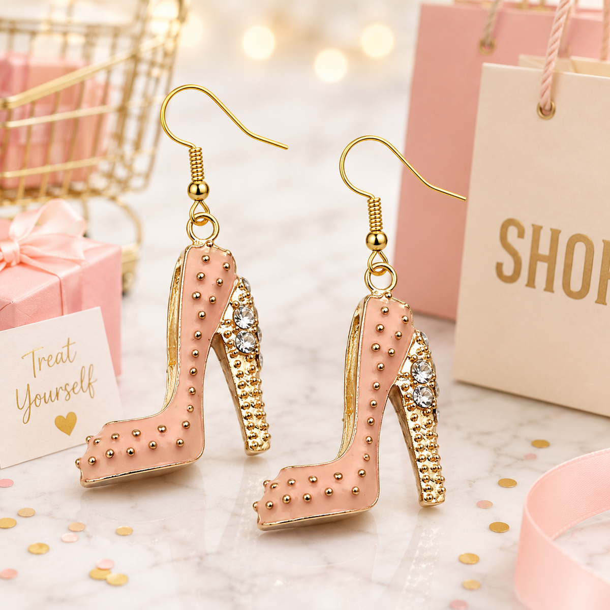 Fashionista Shoe Lover Earrings