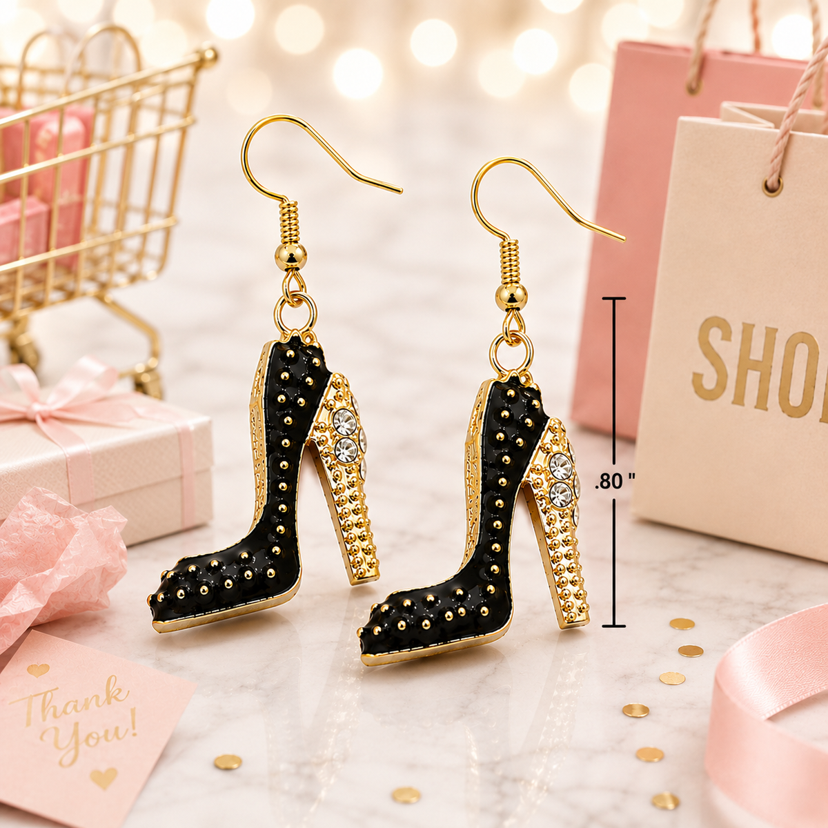 Fashionista Shoe Lover Earrings