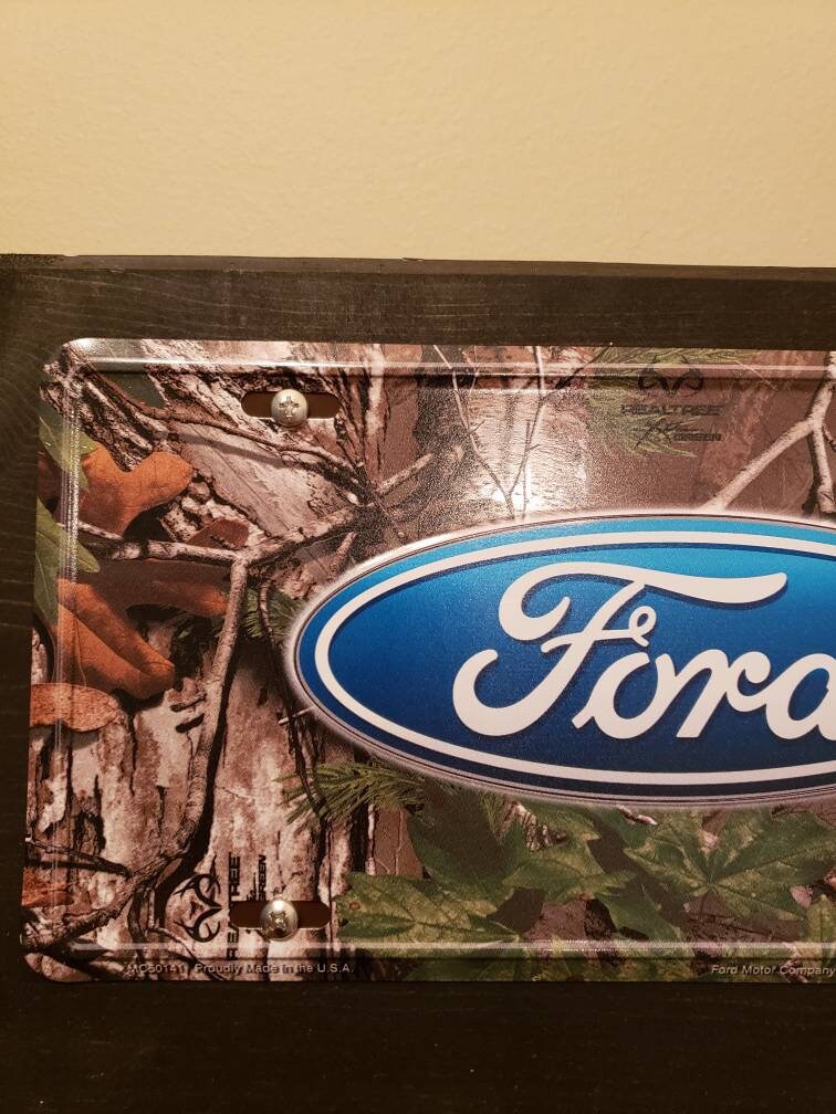 Ford Camo Spark Plug car sign coat hook key holder garage decor Birthday gift for him, man cave, Thank you, housewarming for dad