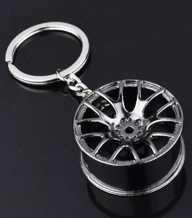 Car Rim Keychain