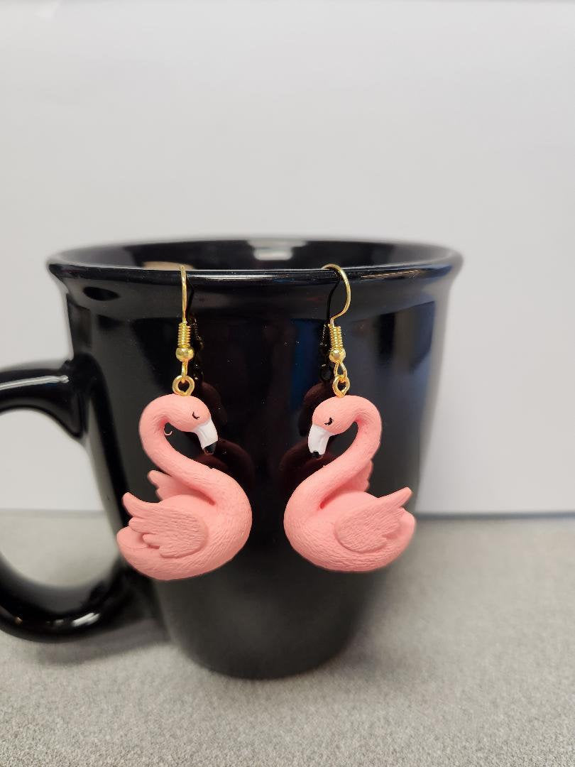 Cute Flamingo Earrings