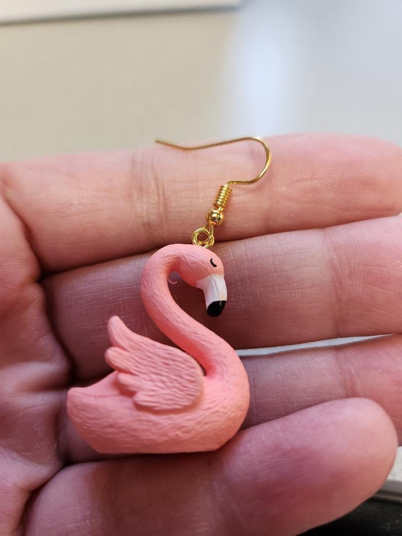 Cute Flamingo Earrings