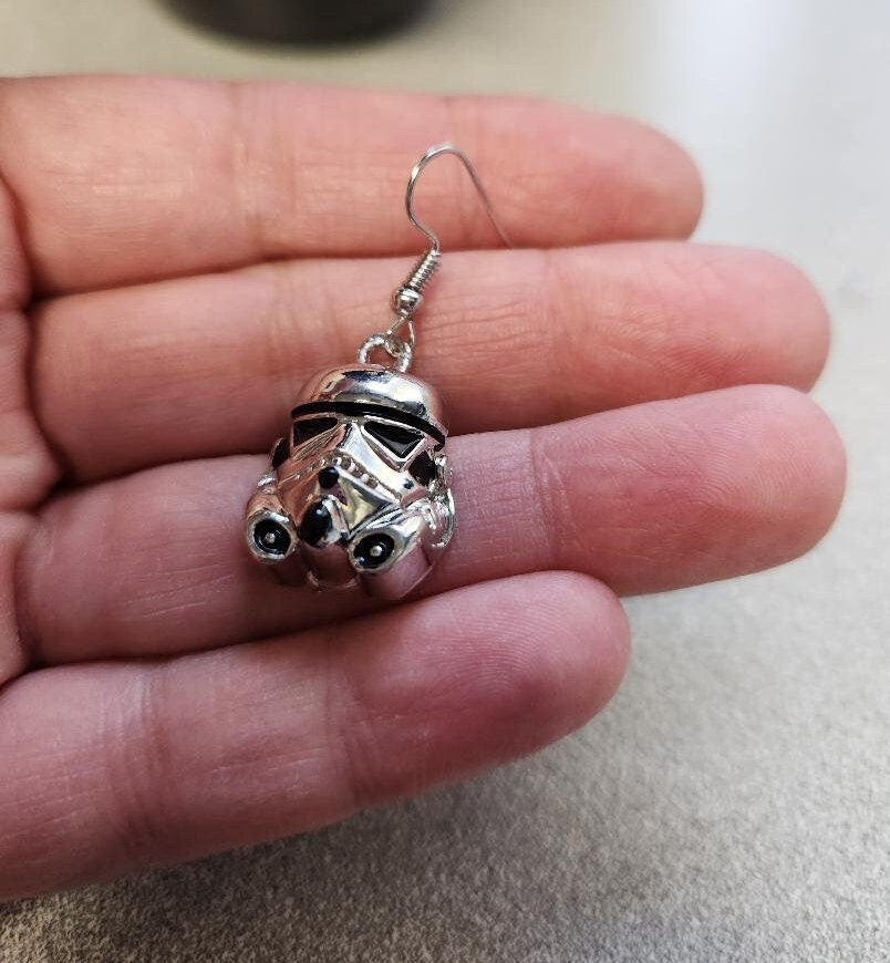 Storm Trooper Earrings