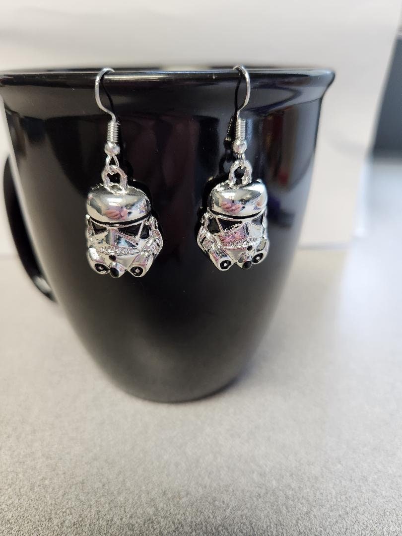 Storm Trooper Earrings