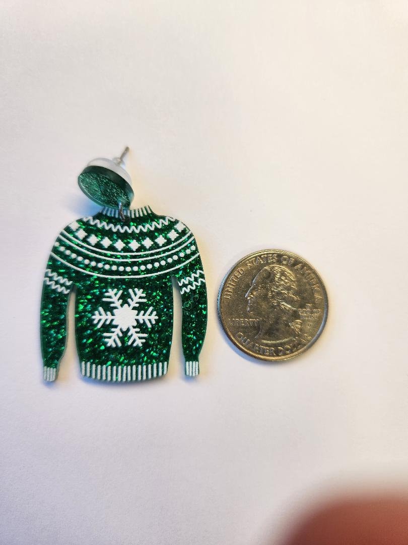 Christmas Sweater Earring