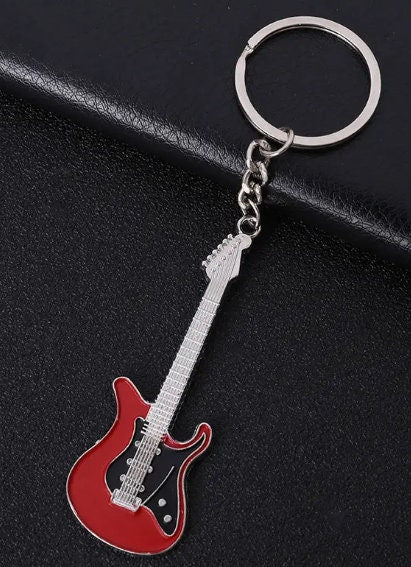 Guitar Keychain