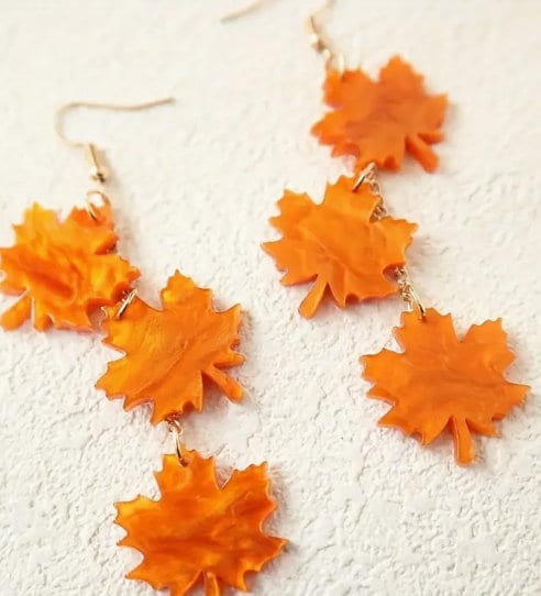 Autumn Leaves Earring