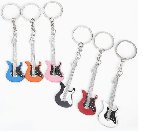 Guitar Keychain