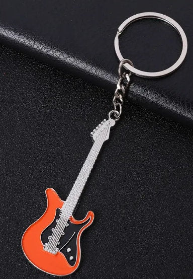 Guitar Keychain