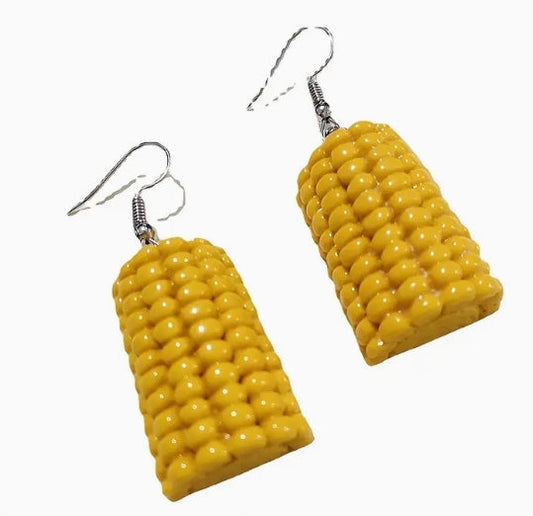 Corn on the cob Earring holidays thanksgiving fall