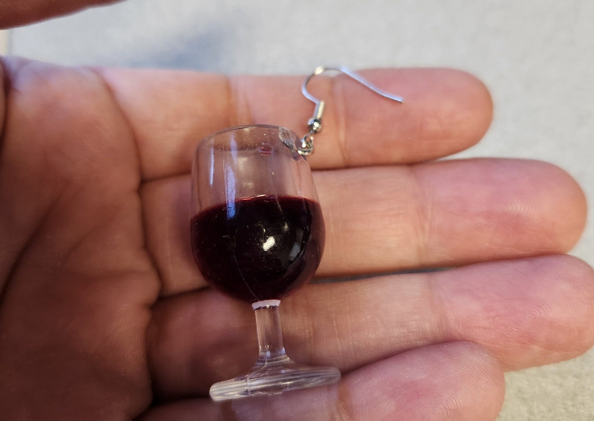 Wine Glass Earrings