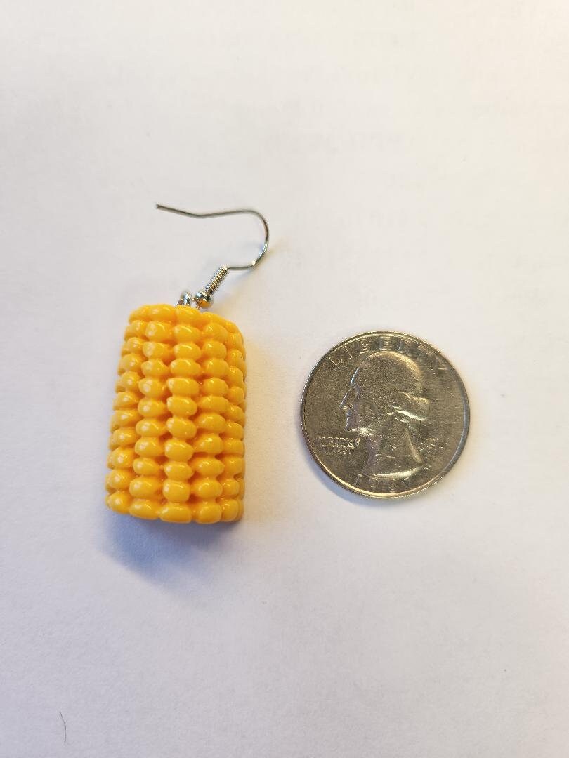 Corn on the cob Earring holidays thanksgiving fall