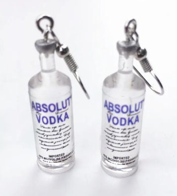 Vodka earrings
